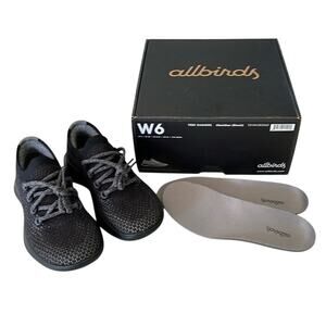 Allbirds Women’s Tree Dashers Obsidian Black Sneakers Women Size 6 New in Box